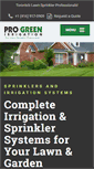 Mobile Screenshot of progreenirrigation.com